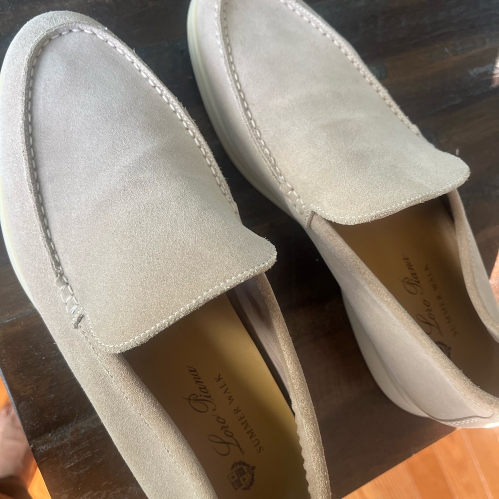 Loro Piana summer walk shoes. Size 45